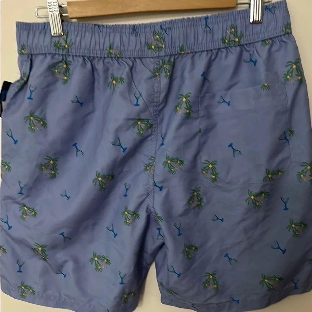 NWT M Maui and Sons Men's Pool Swim Shorts - Periwinkle
